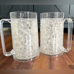 Crystal Clear Ice Mug Set